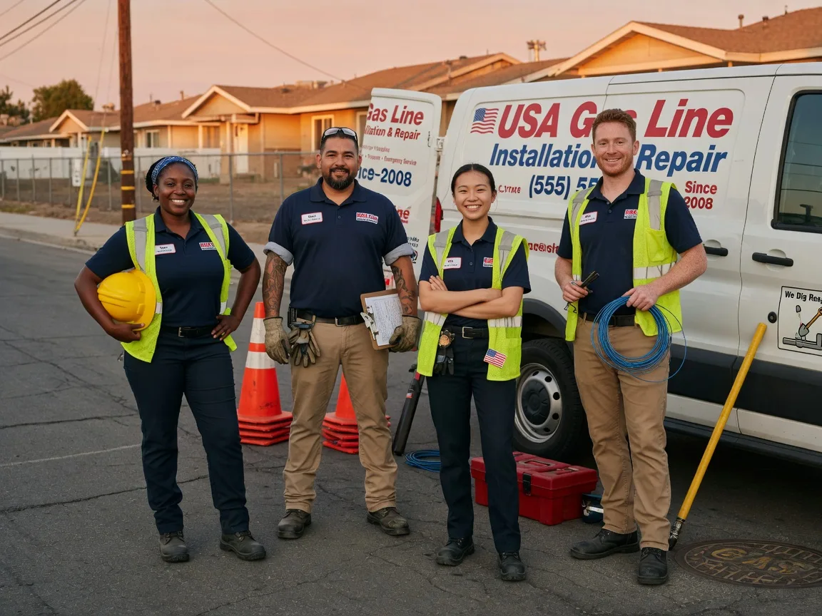 Gas Line Installation company in Kilbourne, OH